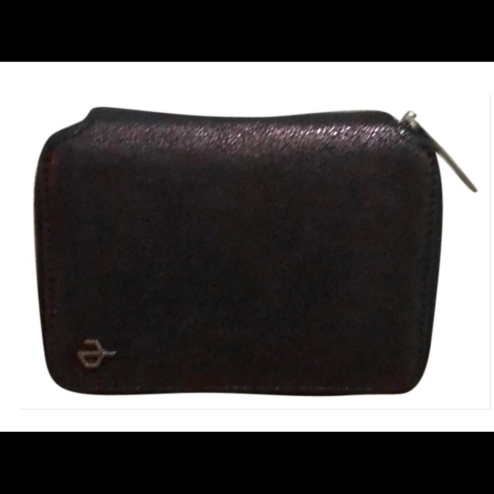 Rage and bone copper zip around wallet small